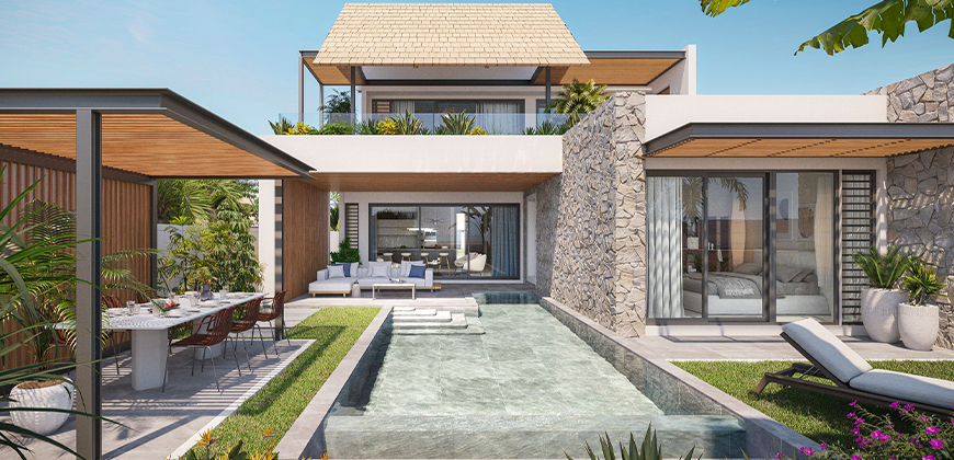 beachfront villa sale mauritius